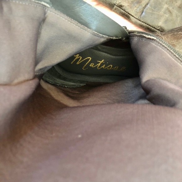 Matisse Wilmer Distressed Tall Leather BrownBoots - Picture 8 of 8